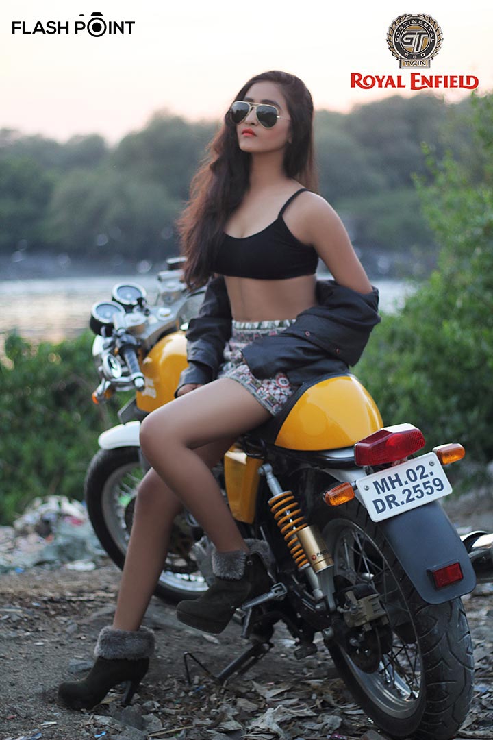 Flashpoint-Creatives-Mehul-Shah-Fashion-Photography -Commercial-Corporate-Campaign-Royal-Enfield-Continental-GT-Hanusha-Rajawat  – Flashpoint Creatives